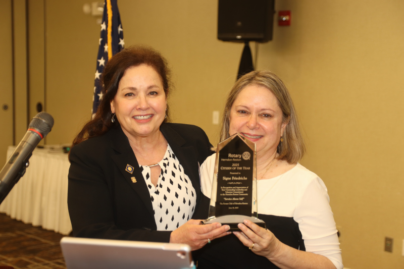 2025 Citizen of the Year - Signe Friedrichs